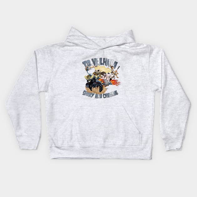 Immortan Run Kids Hoodie by epikdesign